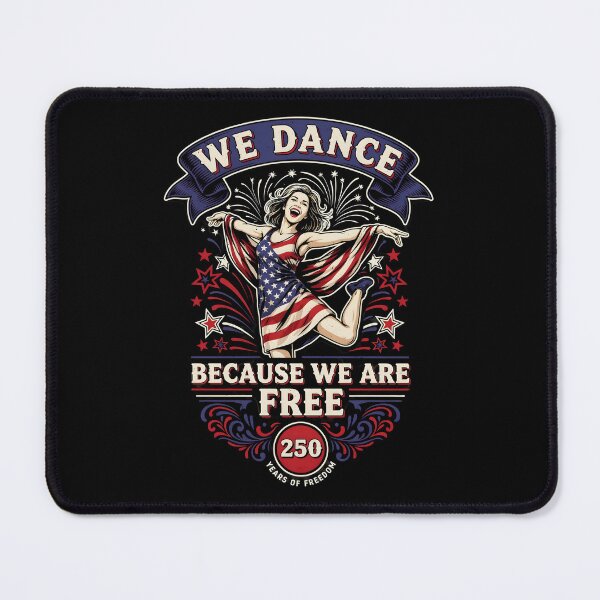 Item preview, We Dance Because We Are Free Patriotic Dance Lover Vintage Style  designed and sold by Redgiant87x.