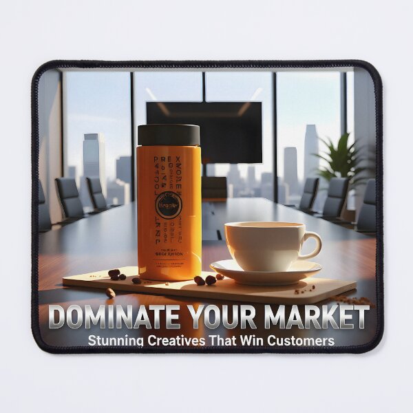 Item preview, Dominate Your Market 3D Lenticular Ad: Corporate B2B Advertising Agency Banner designed and sold by Creative-RE.