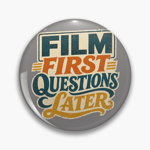 Item preview, Film First Questions Later Photography Tee designed and sold by Golden Era Studio.