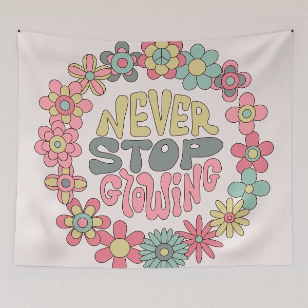Item preview, Never Stop Growing designed and sold by MiaBellaGirl.