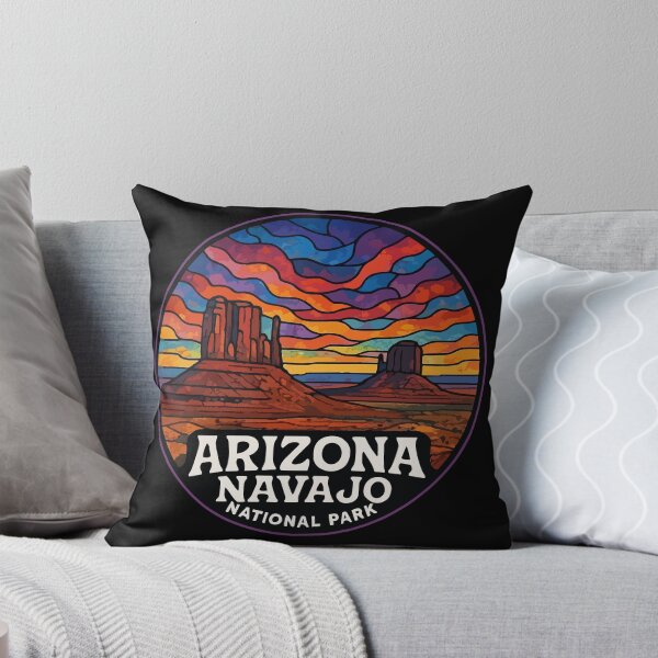 Item preview, Navajo Arizona National Park Colorful Stained Glass Travel designed and sold by TomFrontierArt.