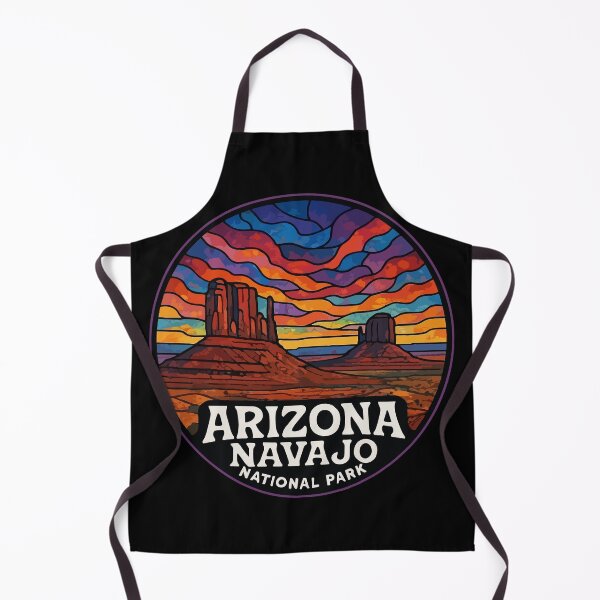 Item preview, Navajo Arizona National Park Colorful Stained Glass Travel designed and sold by TomFrontierArt.