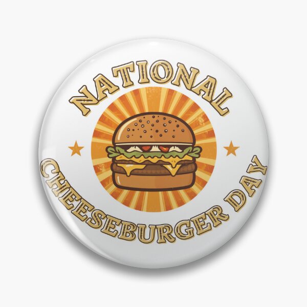 Item preview, National Cheeseburger Day designed and sold by HappyDoodle11.