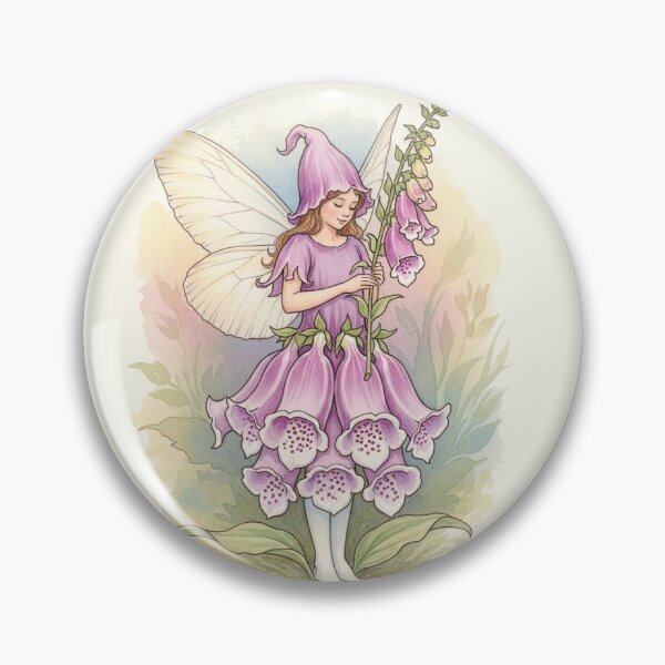 Item preview, Magical Foxglove Flower Fairy designed and sold by Pasteltone.