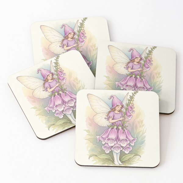 Item preview, Magical Foxglove Flower Fairy designed and sold by Pasteltone.