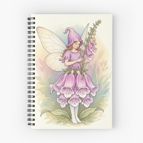 Item preview, Magical Foxglove Flower Fairy designed and sold by Pasteltone.