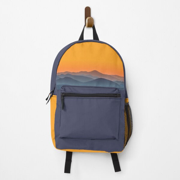 Item preview, Asheville Mountains Skyline at Sunset designed and sold by hatsharpener.