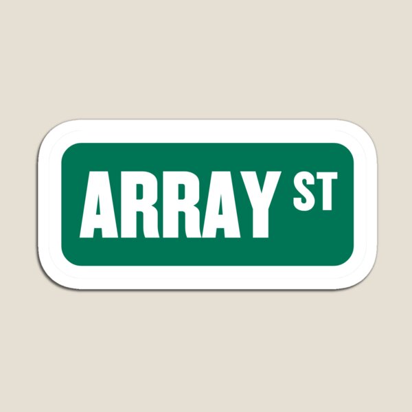 Item preview, Array Street designed and sold by PatchMerch.