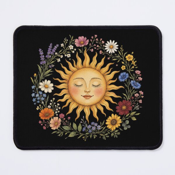 Item preview, Boho Spiritual Sun, Cute Bohemian, Celestial Hippie, Vintage, Hippy, Chic Style, Floral designed and sold by Sprinkle12345.