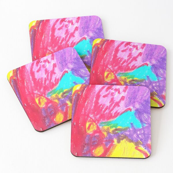 Item preview, abstract in red and blue designed and sold by Tereza Pilar  Art.
