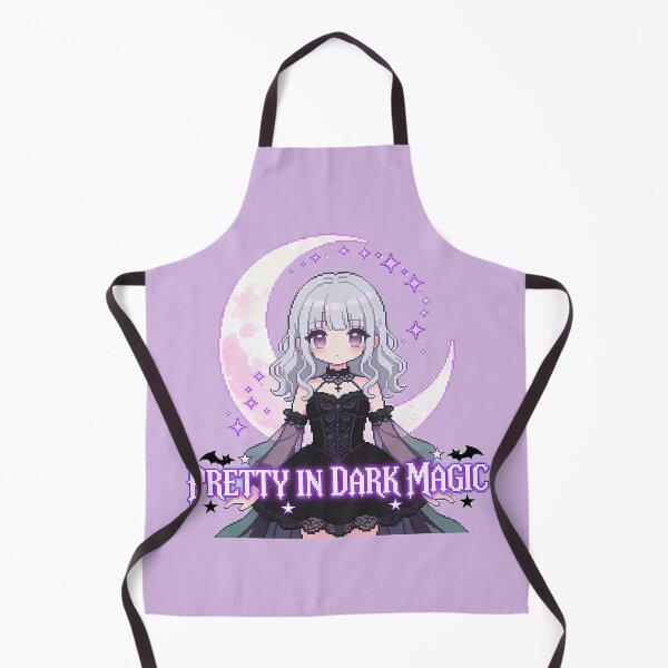 Item preview, Pretty in Dark Magic - Gothic Lolita Moon Pixel Art designed and sold by PotionPixelArt.