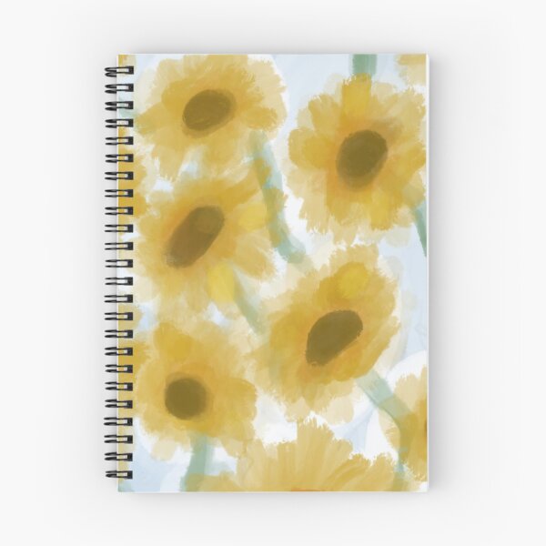 Item preview, Impressionist Watercolor Sunflowers Pattern designed and sold by UrbanVisions.