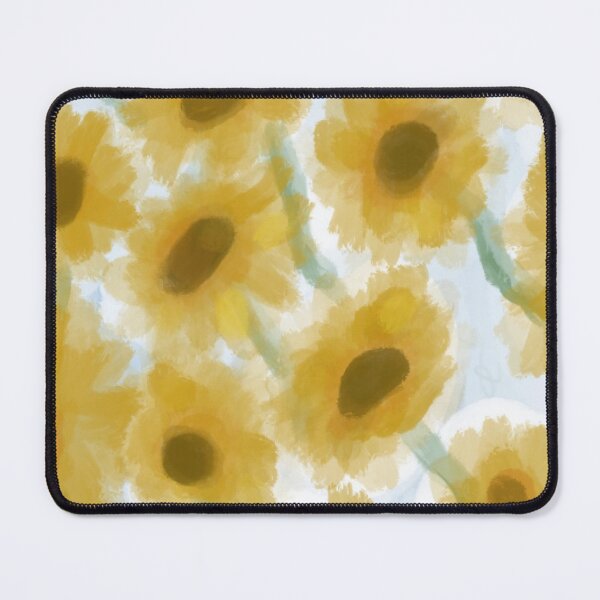 Item preview, Impressionist Watercolor Sunflowers Pattern designed and sold by UrbanVisions.