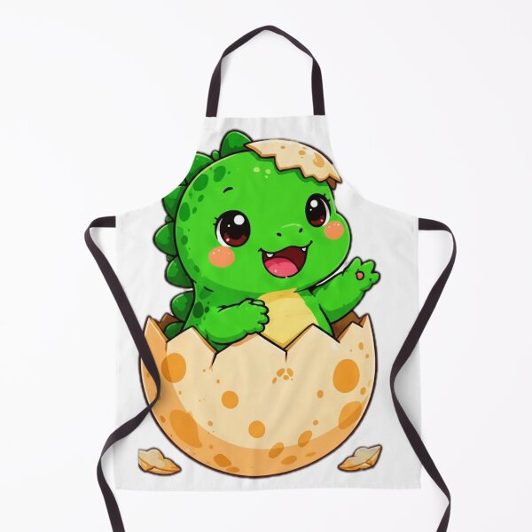 Item preview, Cute Baby Dinosaur Hatching from Egg designed and sold by DailyDoodlesBySumbul.