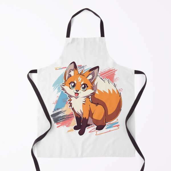 Item preview, Cute Kawaii Fox Sticker | Adorable Cartoon Fox Animal Illustration designed and sold by dreamz-world.