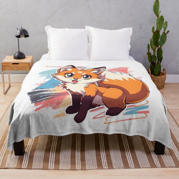 Item preview, Cute Kawaii Fox Sticker | Adorable Cartoon Fox Animal Illustration designed and sold by dreamz-world.