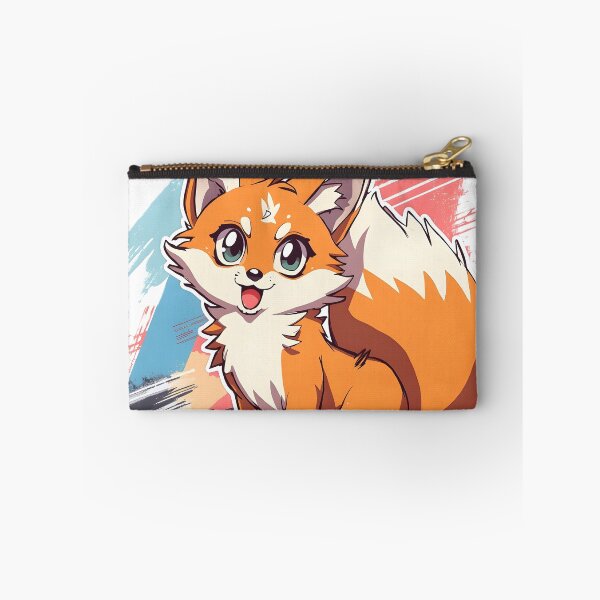 Item preview, Cute Kawaii Fox Sticker | Adorable Cartoon Fox Animal Illustration designed and sold by dreamz-world.