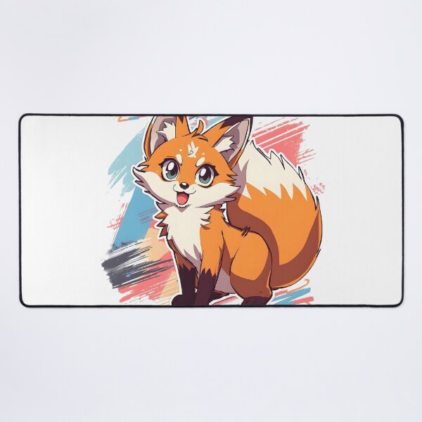 Item preview, Cute Kawaii Fox Sticker | Adorable Cartoon Fox Animal Illustration designed and sold by dreamz-world.