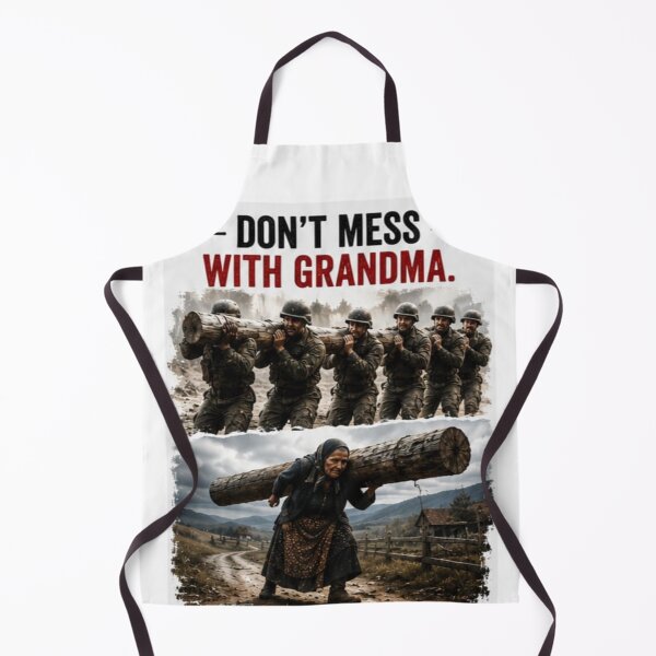 Item preview, Don't Mess With Grandma - Funny Eastern European Meme Sticker designed and sold by Scro-Ciob-Shop.
