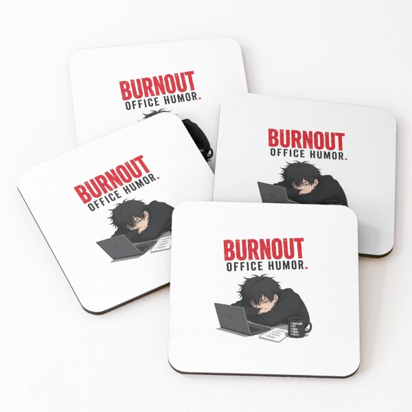 Aperçu de l'œuvre Humour de bureau et burn-out créée et vendue par HapaHara.
