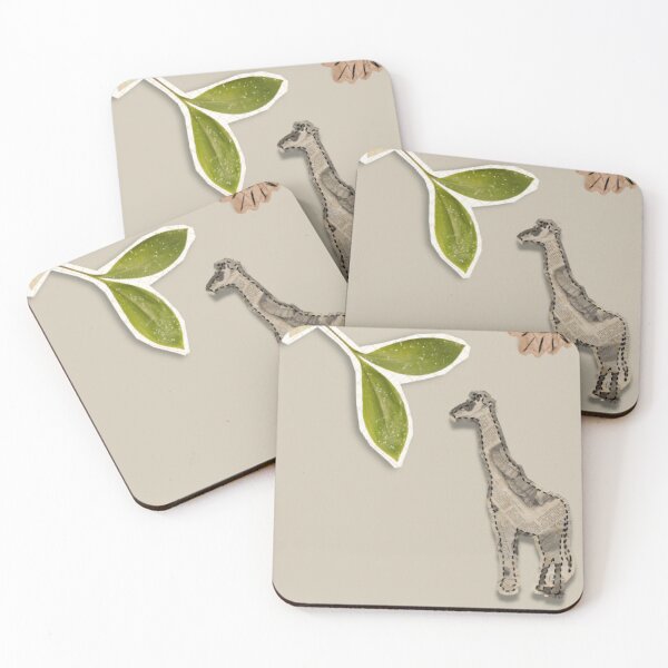 Item preview, Scrapbook Kraft Paper Giraffe Collage designed and sold by VividEclipse.