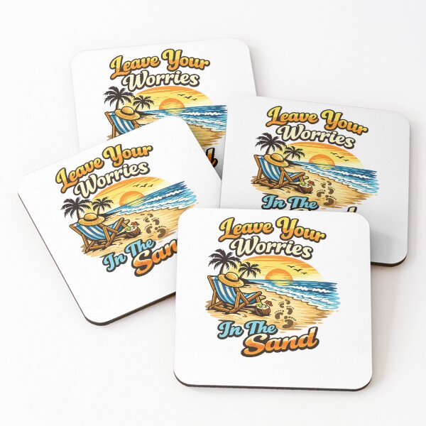 Item preview, Leave Your Worries In The Sand  designed and sold by DPBTees70.