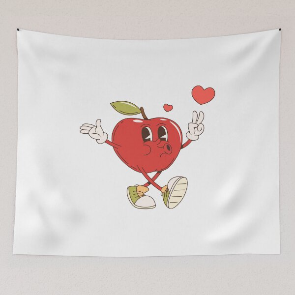 Item preview, FUNNY APPLE CARTOON CHARACTER  designed and sold by SudeeshArt.
