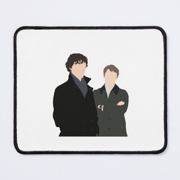 Item preview, Sherlock & John Watson | BBC Sherlock Duo Inspired Detective Fan Art Decal designed and sold by suh shop.