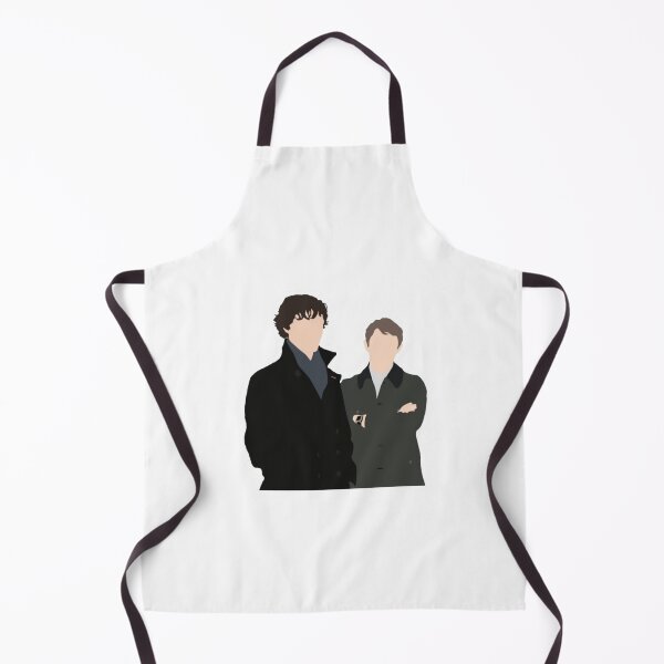 Aperçu de l'œuvre Sherlock et John Watson | Autocollant pour fans de Sherlock, le duo de détectives de la BBC créée et vendue par suh shop.