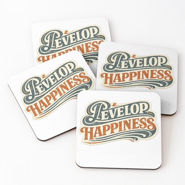 Item preview, Develop Happiness Retro Film Photography Design designed and sold by Golden Era Studio.