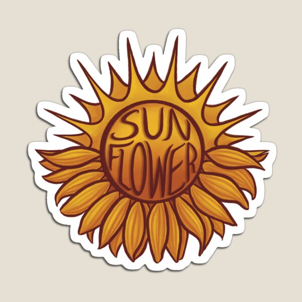 Item preview, Groovy Sunflower Sun Art designed and sold by MHFobe.