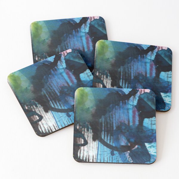 Item preview, Colourful expressive abstract 2 designed and sold by helengarvey.