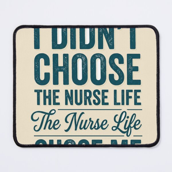 Item preview, Nurse Life Chose Me Funny Vintage Nurse Retro Quote designed and sold by Arobinoz.