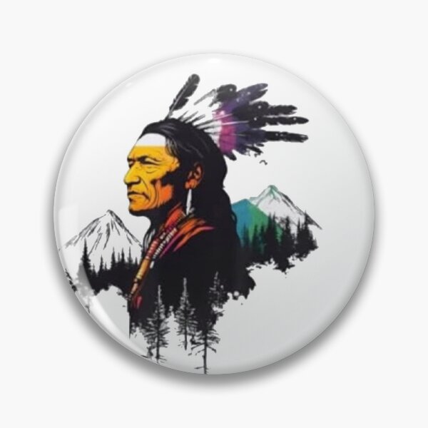 Item preview, Cool Native American Indian Chief Men Women Sitting Bull designed and sold by Gbriel3.