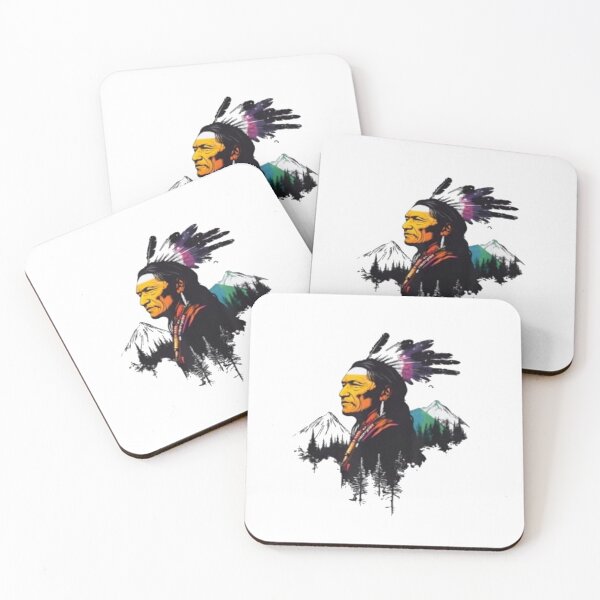 Item preview, Cool Native American Indian Chief Men Women Sitting Bull designed and sold by Gbriel3.