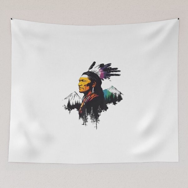 Item preview, Cool Native American Indian Chief Men Women Sitting Bull designed and sold by Gbriel3.