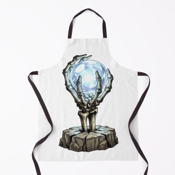 Item preview, The Skeleton's Prophecy - Glowing Crystal Ball designed and sold by Dzblack.