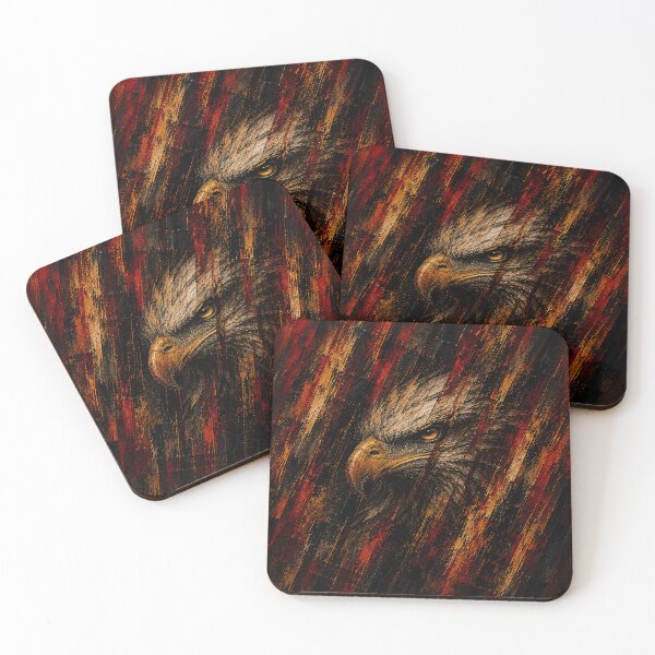 Item preview, Majestic Eagle Emerging Abstract designed and sold by Ingorgia Studio.