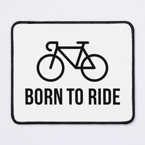 Item preview, Born To Ride (Racing Bicycle / Bike / Black) designed and sold by MrFaulbaum.
