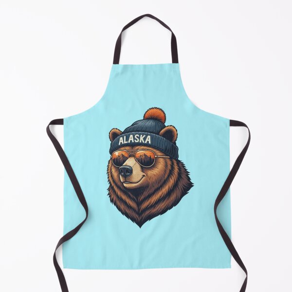 Item preview, Bear with Beanie Alaska designed and sold by adnane1081.