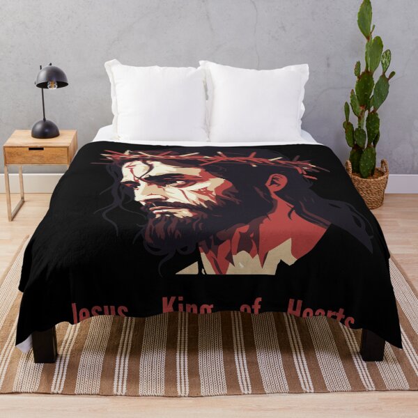 Item preview, Jesus King Of Hearts designed and sold by AMCreatix.