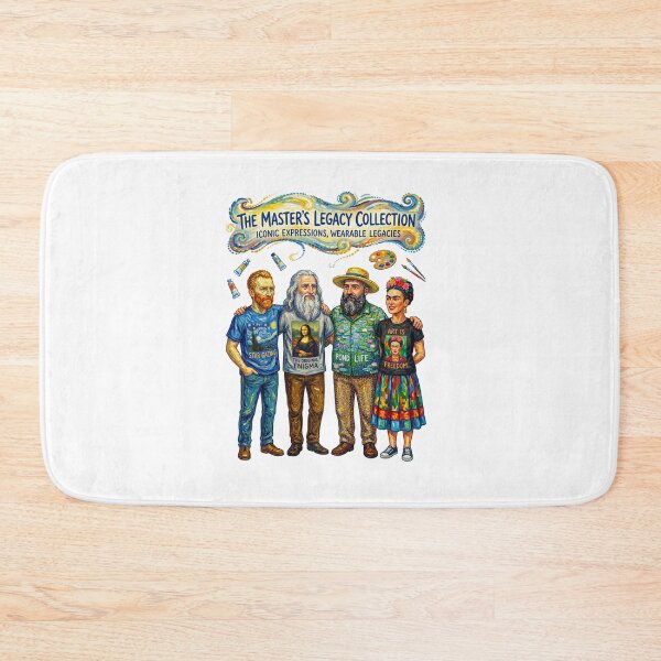 Item preview,  Artists Van gogh, Frida kahlo, Da vinci, Claude Monet   designed and sold by TeeARTHY.