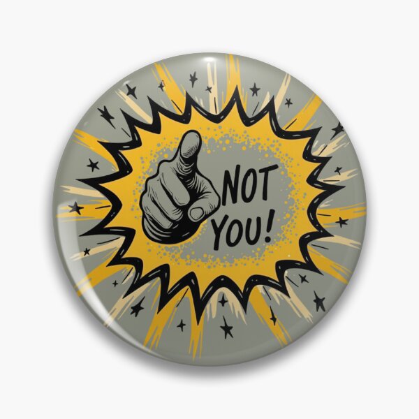Item preview, Not You Funny Quote Shirt Pointing Finger  designed and sold by MalwasBasket.
