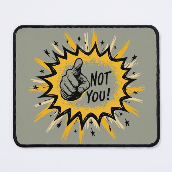 Item preview, Not You Funny Quote Shirt Pointing Finger  designed and sold by MalwasBasket.