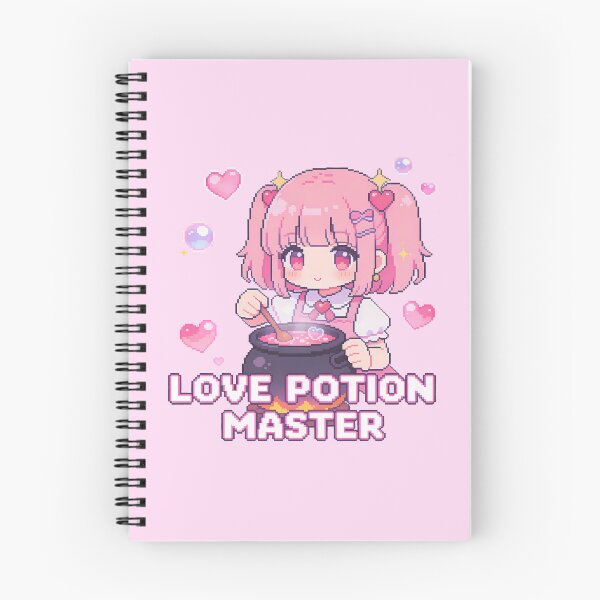 Item preview, Love Potion Master - Cute Witch Anime Pixel Art designed and sold by PotionPixelArt.