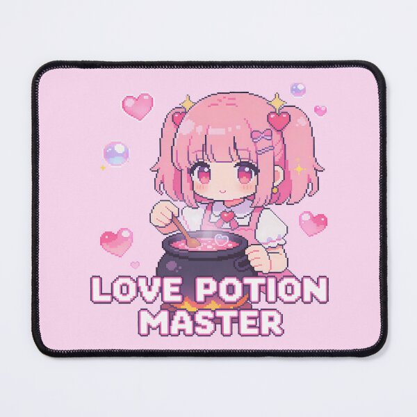 Item preview, Love Potion Master - Cute Witch Anime Pixel Art designed and sold by PotionPixelArt.