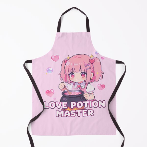 Item preview, Love Potion Master - Cute Witch Anime Pixel Art designed and sold by PotionPixelArt.