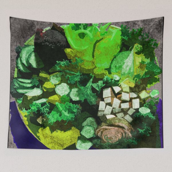 Item preview, Abstract salad designed and sold by kinpirks.