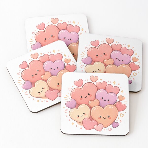Item preview, Happy Hearts designed and sold by mochi-mellow.