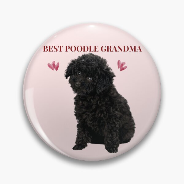 Item preview, Best Poodle Grandma Gift Funny Dog Print designed and sold by chaos-and-curls.
